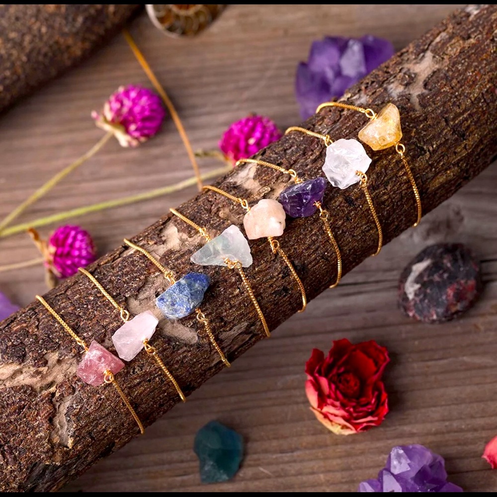 Healing Quartz Bracelet Adjustable